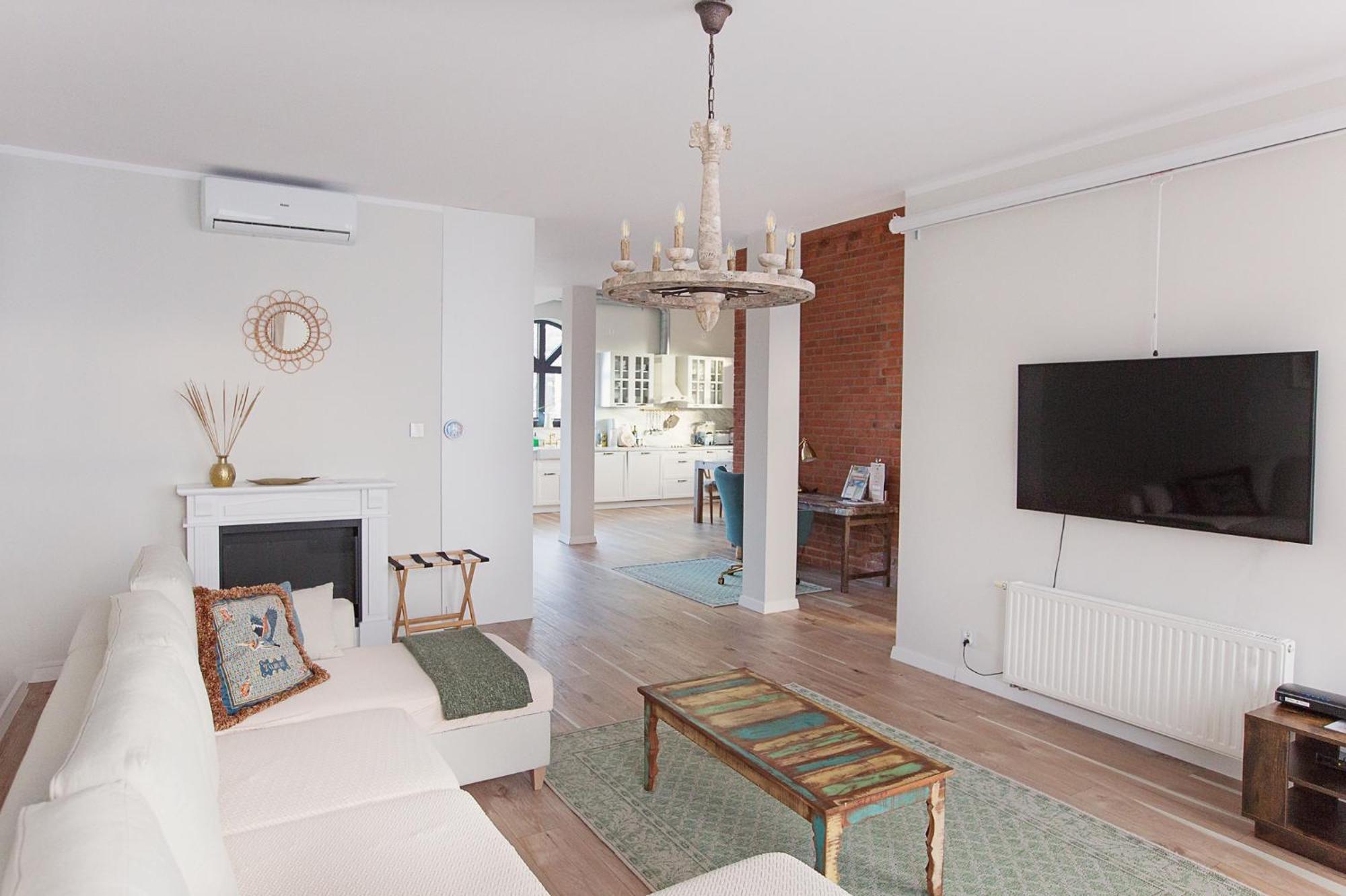 Loft Soho Apartment Szczecinek Ngoại thất bức ảnh